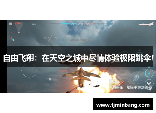 自由飞翔：在天空之城中尽情体验极限跳伞！